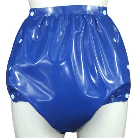 latex rubber snap on pants kinkydiapers