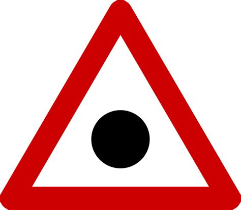 Filewarning Sign Blind Spotsvg Wikimedia Commons
