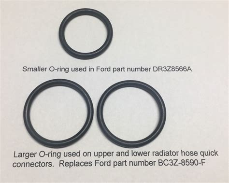 Replacement O Rings For Ford Dr 3z8566 A And 2x Bc3z 8590 F F150