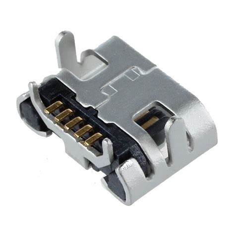 Connecteur Micro Usb Mb032 Type B 5pin Femelle Jack