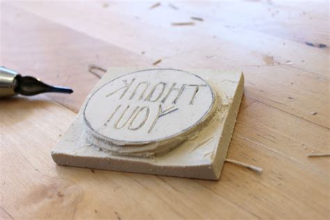 How To Make A Diy Carved Rubber Stamp Dear Handmade Life