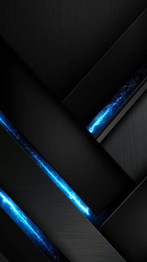 Black Blue Abstract Phone Wallpapers Top Free Black Blue Abstract