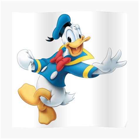Donald Duck Tanzen Poster Von Howardstein3rd Redbubble