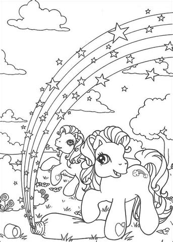 pony coloring page supercoloringcom