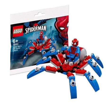 Bh Lego 30451 Spiderman Mini Spider Crawler Polybag Shopee