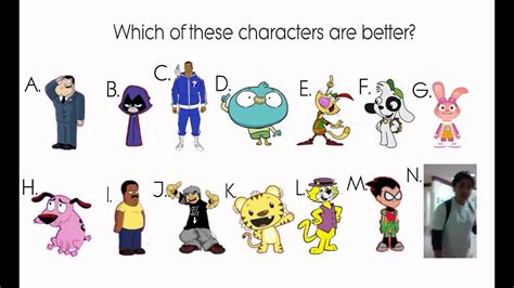 Which Of These Characters Are Better 1 Youtube