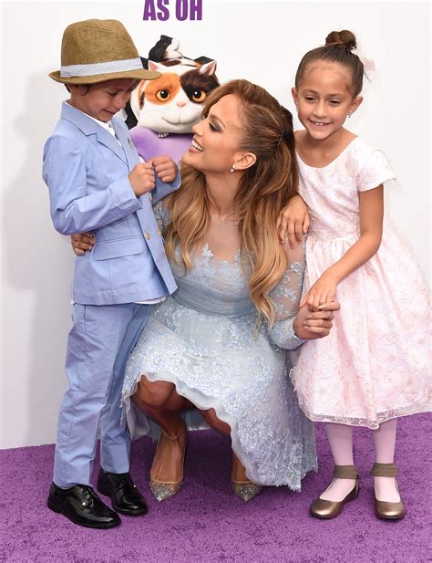 Jennifer Lopez Hits The Red Carpet With Her Twins — See The Adorable