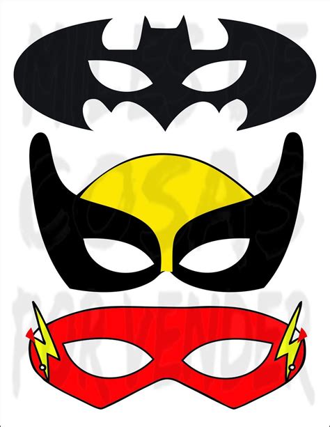 Antifaz Batman Para Colorear Máscaras Imprimibles De Superhéroes Para