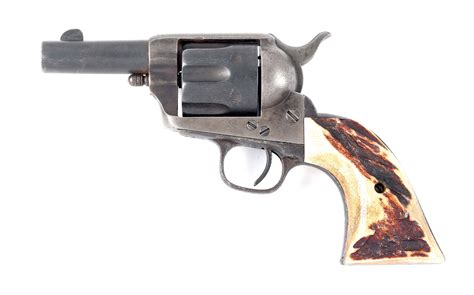 Lot Detail A Colt Single Action Army Sheriffs Model Revolver