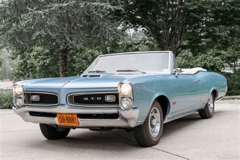 35 Years Owned 1966 Pontiac Gto Convertible 4 Speed For Sale On Bat