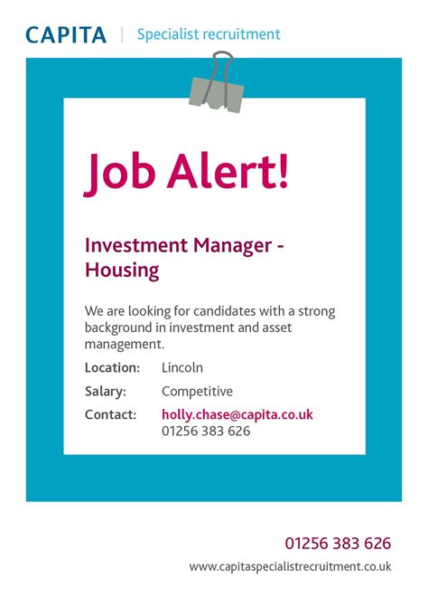 For the best user experience, we recommend viewing jobs.ac.uk on one of the following: Investment Manager - Housing | Job, Employee benefit ...