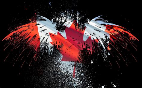 Cool Canadian Flag Wallpapers Top Free Cool Canadian Flag Backgrounds