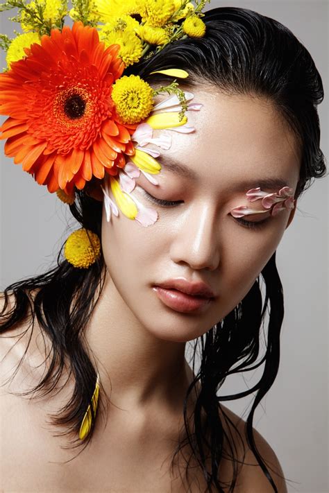 Exclusive Jessie Li By Jeff Tse In Flower Power Fashion Gone Rogue