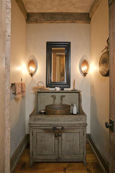 Industrial bathrooms are usually with details or touches of modern. 46 Best Country Bathroom Design and Decorating Ideas 2019 ...