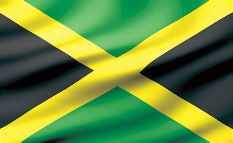 Fotomural Bandera Jamaica Papel Pintado Posterses