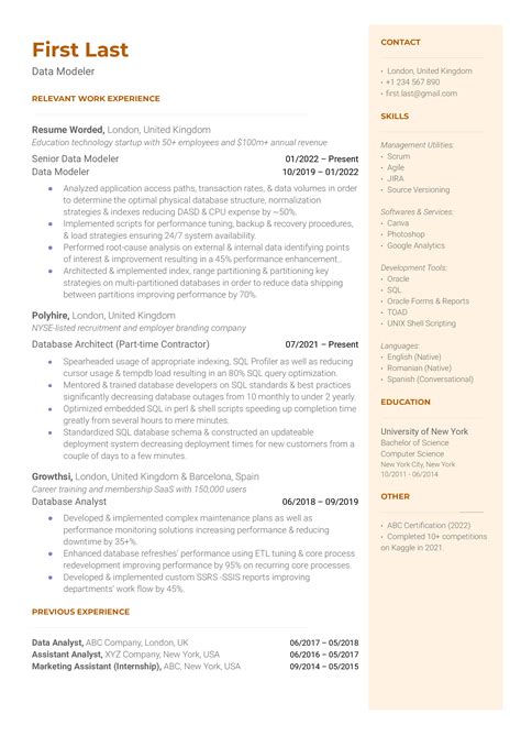 3 Oracle Resume Examples For 2024 Resume Worded