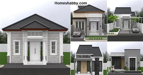 Inspirasi Desain Terbaru Fasad Rumah 1 Lantai Minimalis Homeshabby