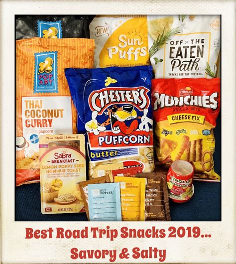 Best Road Trip Snacks 2019 Part Iisavory And Salty Roadtrip