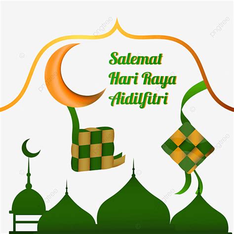 Hari Raya Aidilfitri Vector Hd Images Premium Hari Raya Aidilfitri