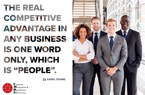 The real competitive advantage in any business is one word only, which ...