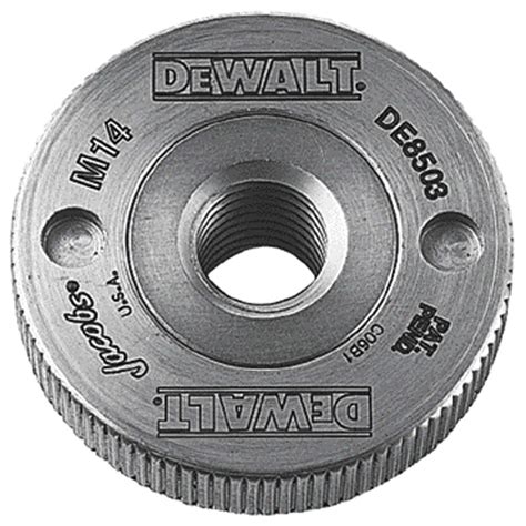 Dewalt Dt3559 Qz M14 Locking Grinder Nut Vlrengbr