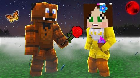 Popularmmos Pat And Jen Minecraft Jen And Fnaf Love Challenge Games