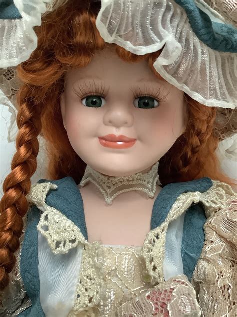 2002 Vintage 16 Porcelain Doll From The Melissa Doll Collection Melissa Vastelli Red Hair