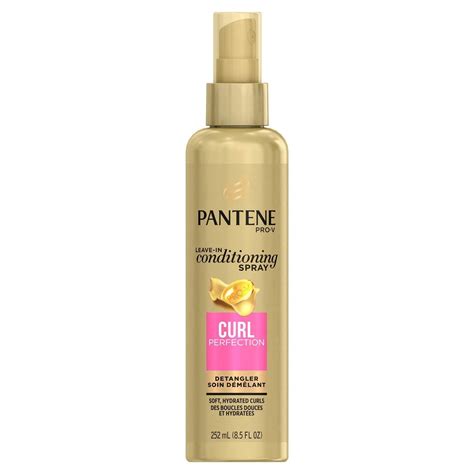 Pantene Pro-V Curl Perfection Leave-In Conditioning Spray Detangler, 8 ...