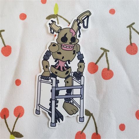 Fnaf Security Breach Springtrap Peepaw Sticker Etsy Australia