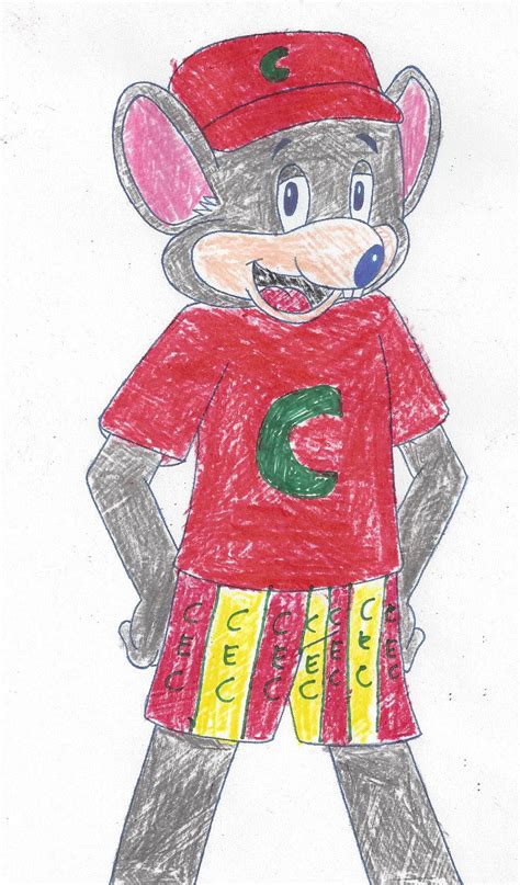 Colored In 2000s Era Chuck E Cheese Fan Art Pic By Dth1971 On Deviantart