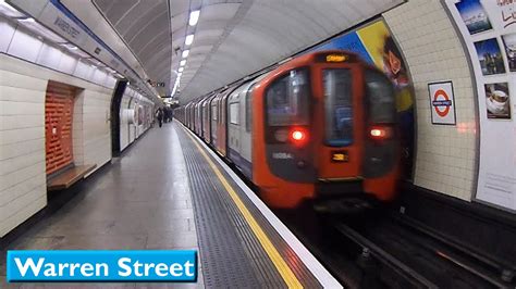 Warren Street Victoria Line London Underground 2009 Tube Stock