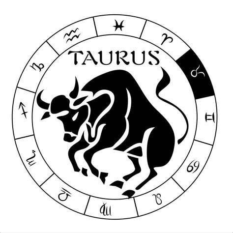 Diy Zodiac Sign Taurus Wall Art Decal Stick And Peel Vinyl Adhesive
