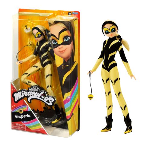 Buy Miraculous Ladybug And Cat Noir Toys Vesperia Fashion Doll Articulated Cm Vesperia Doll