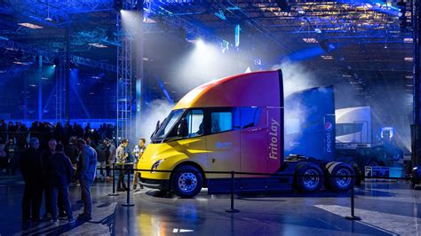 Pepsico Will Initially Use Tesla Semi For Trips Of