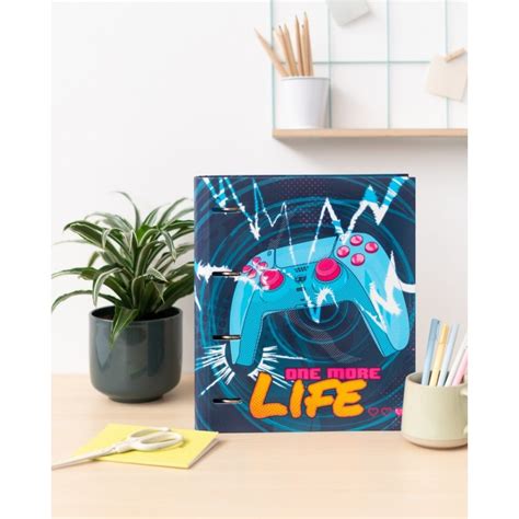 Comprar Carpeta 4 Anillas Gamer One More Life Online