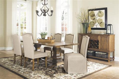 Brown Wood Dining Table Steal A Sofa Furniture Outlet Los Angeles Ca