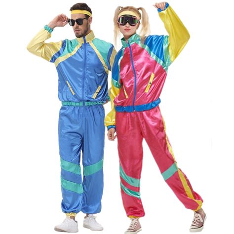 Jual Preorder Couples Hippie Costumes Male Women Carnival Halloween Vintage Party 70s 80s Rock