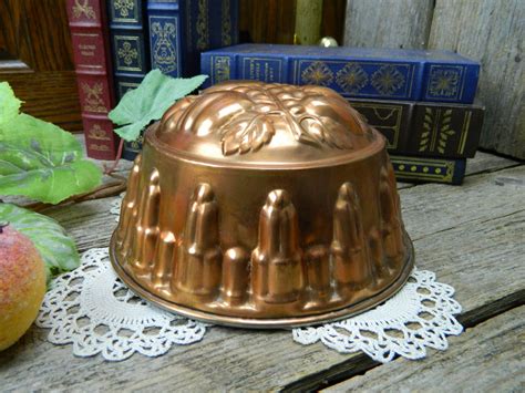 Vintage Kreamer Copper And Tin Jelly Mold By Allthatsvintage56 On Etsy