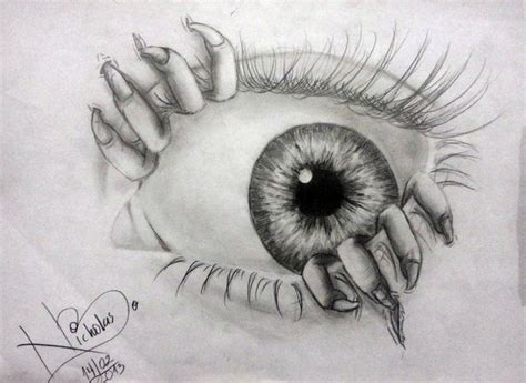 Eyeball Drawing Drawings Gothic Drawings
