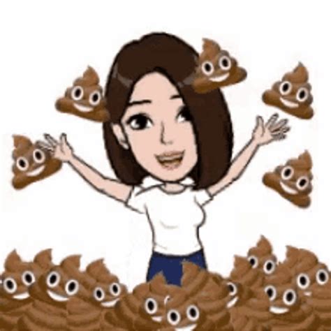 Lively Dancing Poop Emoji Mascot 