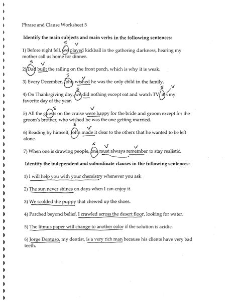 H 2 o = hydrogen 2 + oxygen. 14 Best Images of Adverb Clause Worksheet With Answer ...
