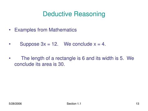 What Is Inductive And Deductive Reasoning In Mathematics — Db
