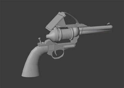 Tool Gun Gmod Garrys Mod Free 3d Model Cgtrader
