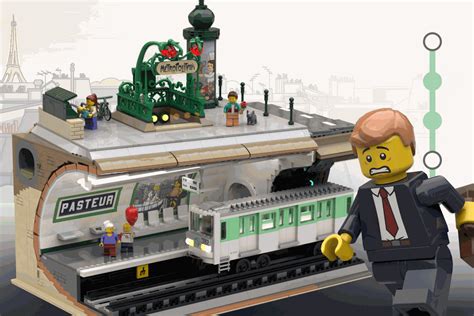 Lego Ideas The Metropolitan Dont Miss Your Train