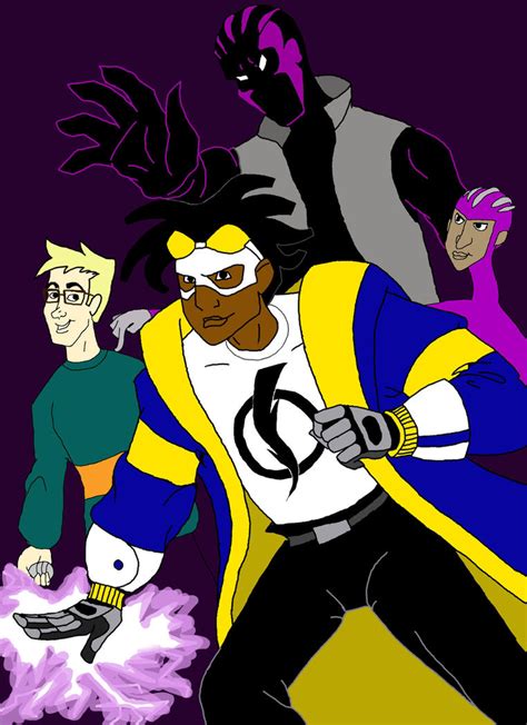 Static Shock By Deedraws On Deviantart