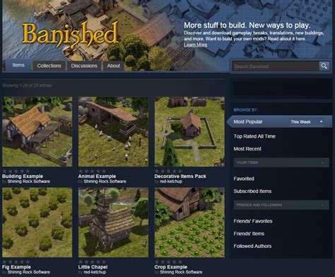 Steam Workshop The Very Best Banished Mod Collection