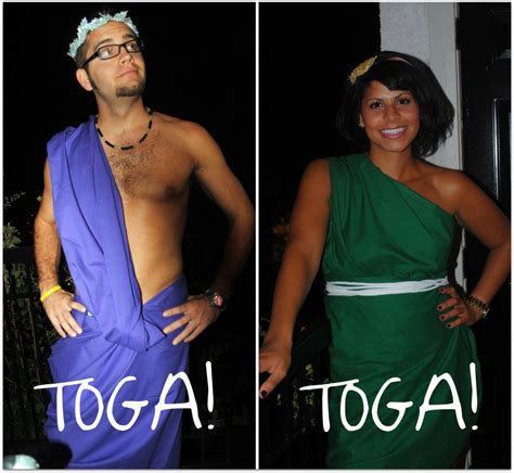 Lesson 19 How To Look Great At A Toga Party Toga Toga Party Looks Great