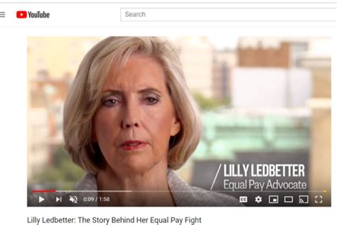 Lilly Ledbetter The Story Behind Her Equal Pay Fight Equality Equal Pay Interview