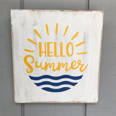 Happy Summer Printable Sign