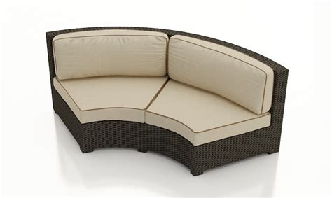 Maybe you would like to learn more about one of these? Forever Patio Hampton Wicker Curved Sofa - Replacement ...